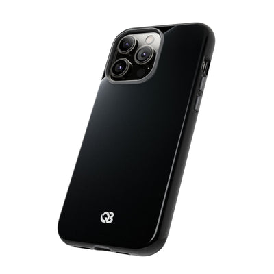 Black Tough Phone Case for iPhone - Obsidian Lunar Arch
