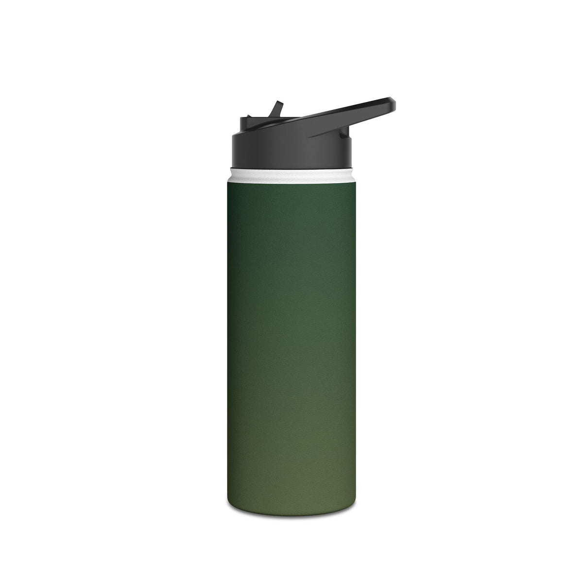 Evergreen Gradient · Insulated Water Bottle · Green