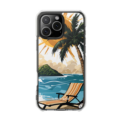 Sunny Palm Breeze iPhone 16 Pro Max Case - Impact