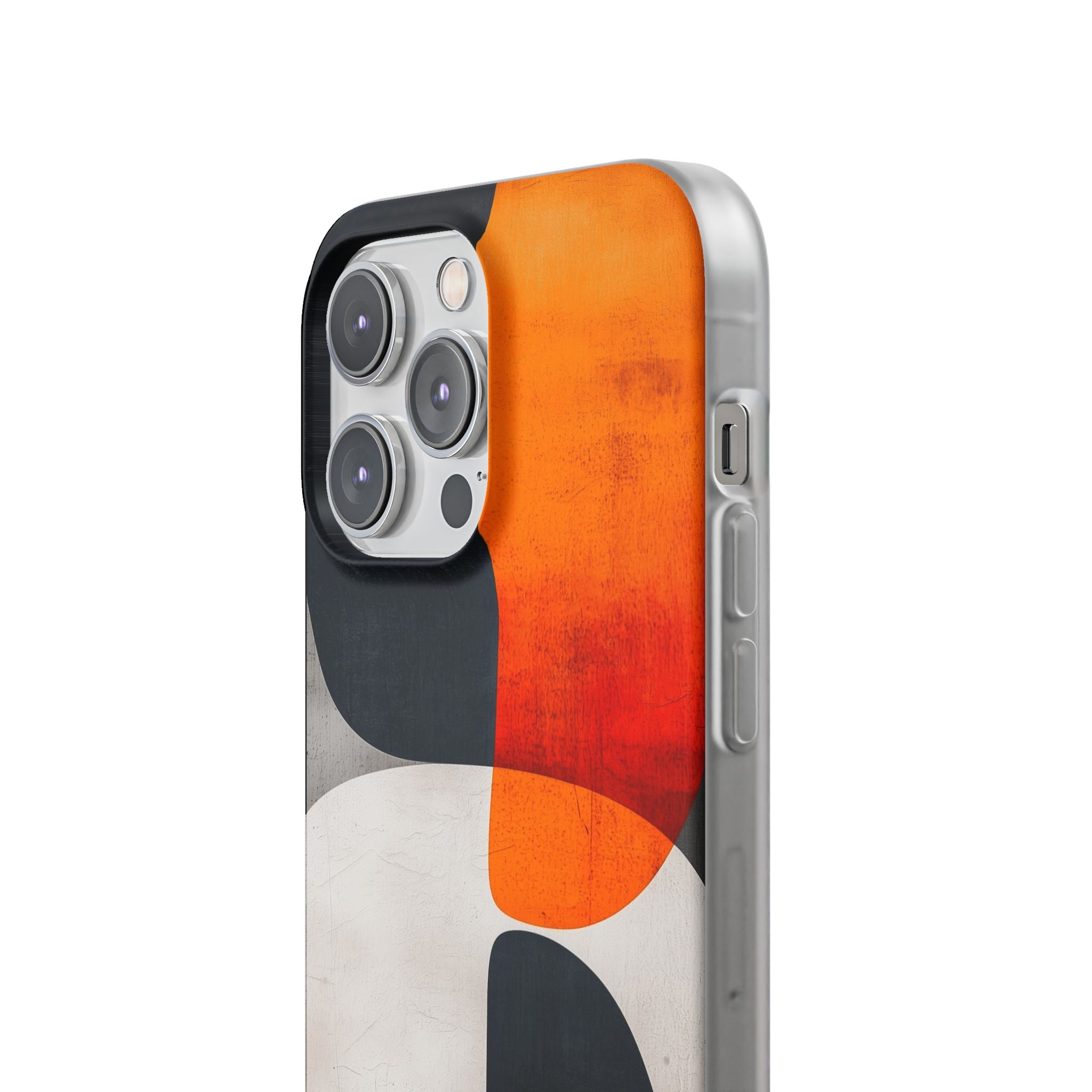 Burnt Amber Flow · Soft Phone Case for iPhone