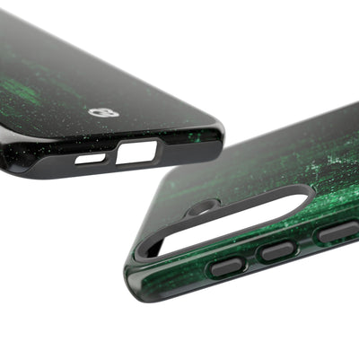 Emerald Void · Tough Phone Case for Samsung · Green