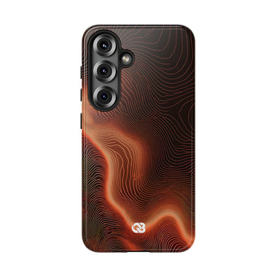Caldera Ridge · Tough Phone Case for Samsung · Orange