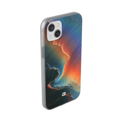 Prismatic Aura Shift · Lite Phone Case for iPhone ·  Blue