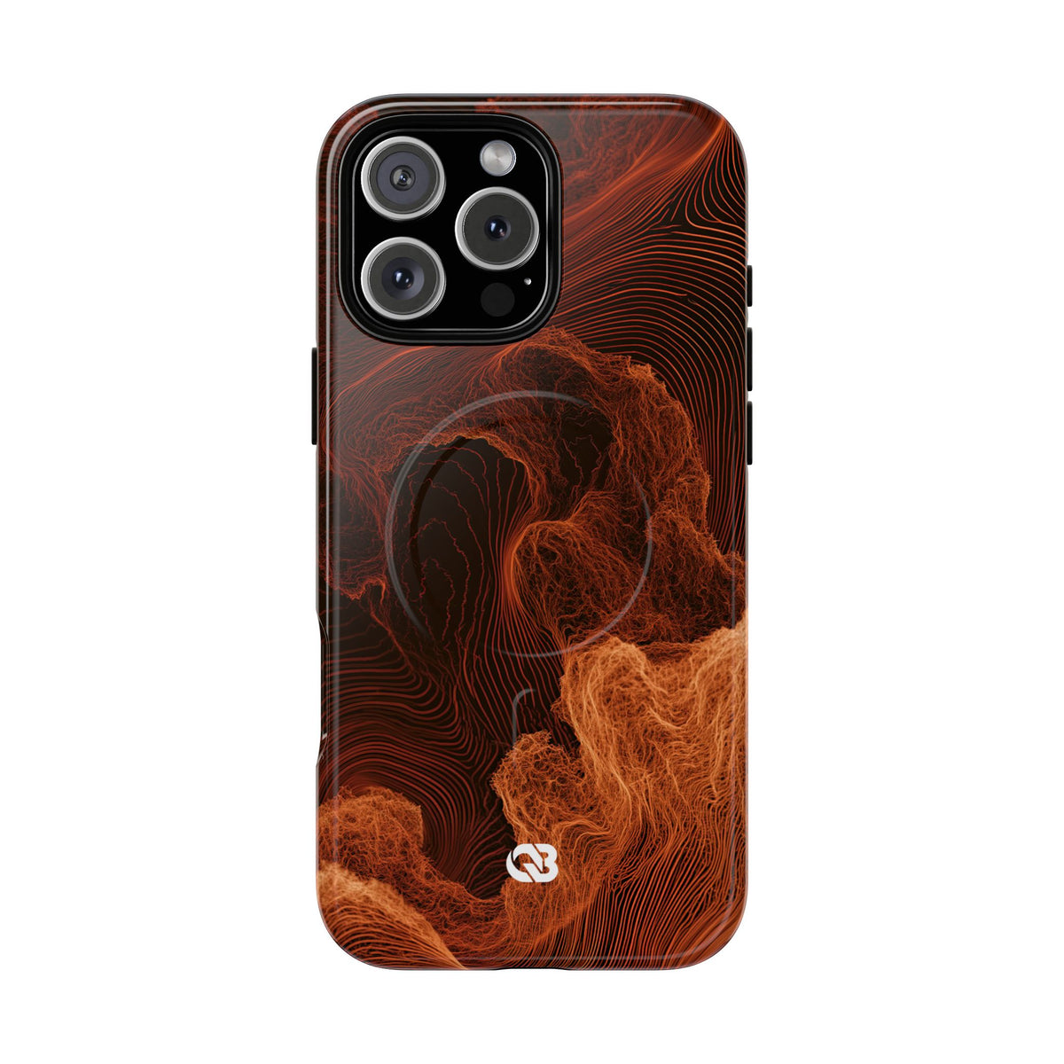 Amber Filament · Tough 2.0 Magnetic Phone Case for iPhone · Orange