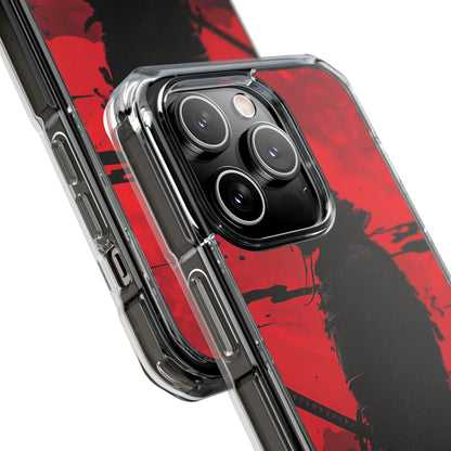 Crimson Samurai iPhone 14 Pro Cover - Impact