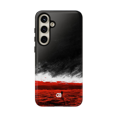 Crimson Void · Tough Phone Case for Samsung · Black