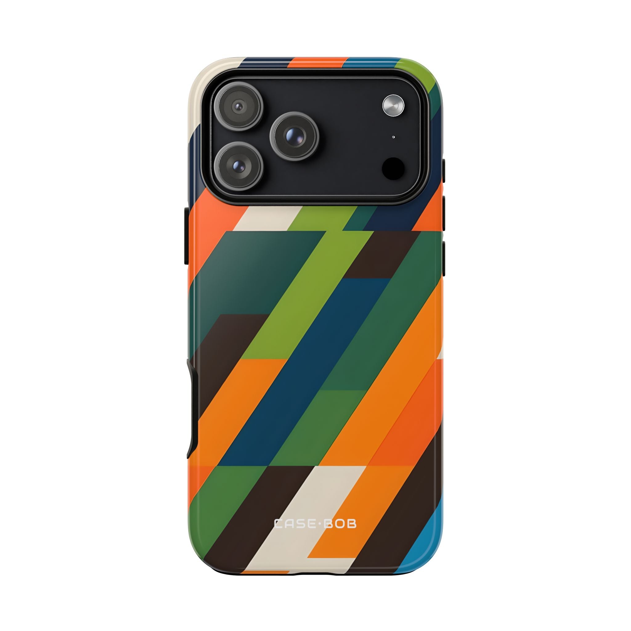 Diagonal Blaze iPhone 17 Pro Max Case - Tough - CASE•BOB