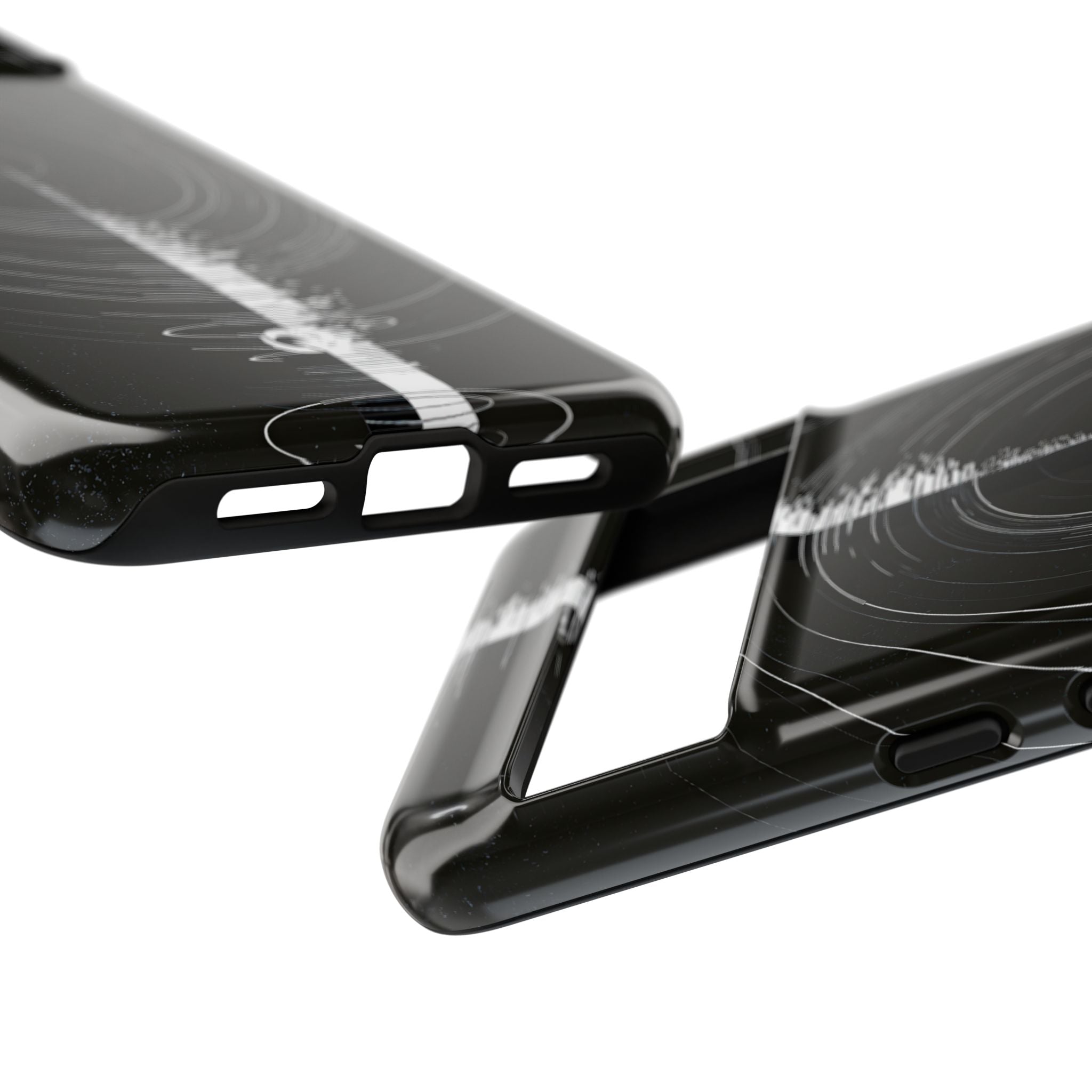 Black Tough Phone Case for Google Pixel - Obsidian Orbital Signal