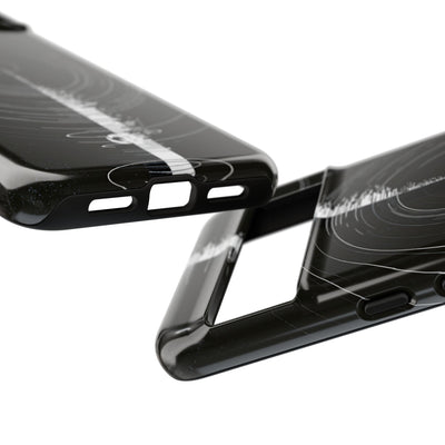 Black Tough Phone Case for Google Pixel - Obsidian Orbital Signal