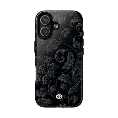 Obsidian Damask · Tough 2.0 Magnetic Phone Case for iPhone · Black