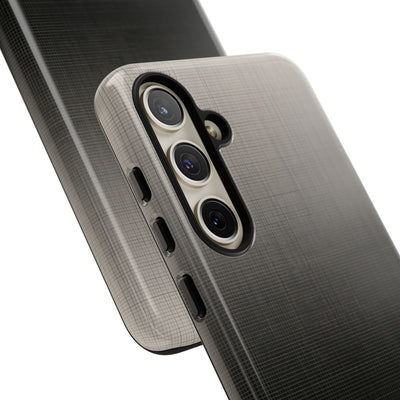 Grey Tough Phone Case for Samsung - Faded Sand Mesh