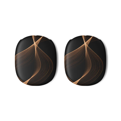 Amber Contour Flow · Hard Case for AirPods Max · Black