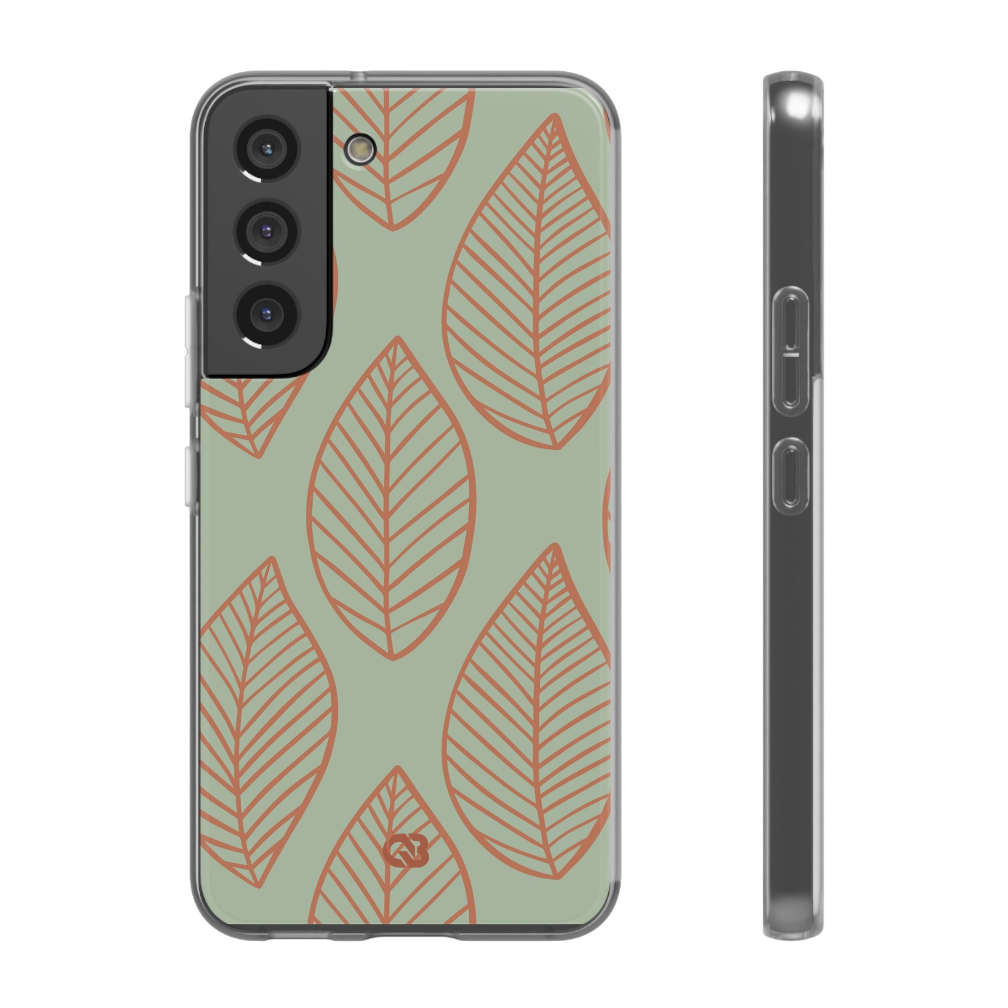 Sage Earth Leaves · Soft Phone Case for Samsung