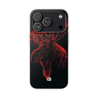 Nordic Elk · Lite Phone Case for iPhone ·  Black