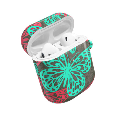 Electric Papillon · Hard Case for AirPods & AirPods Pro · Pink