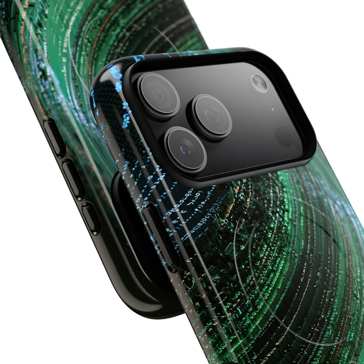 Orbital Data Stream · Tough 2.0 Magnetic Phone Case for iPhone · Green