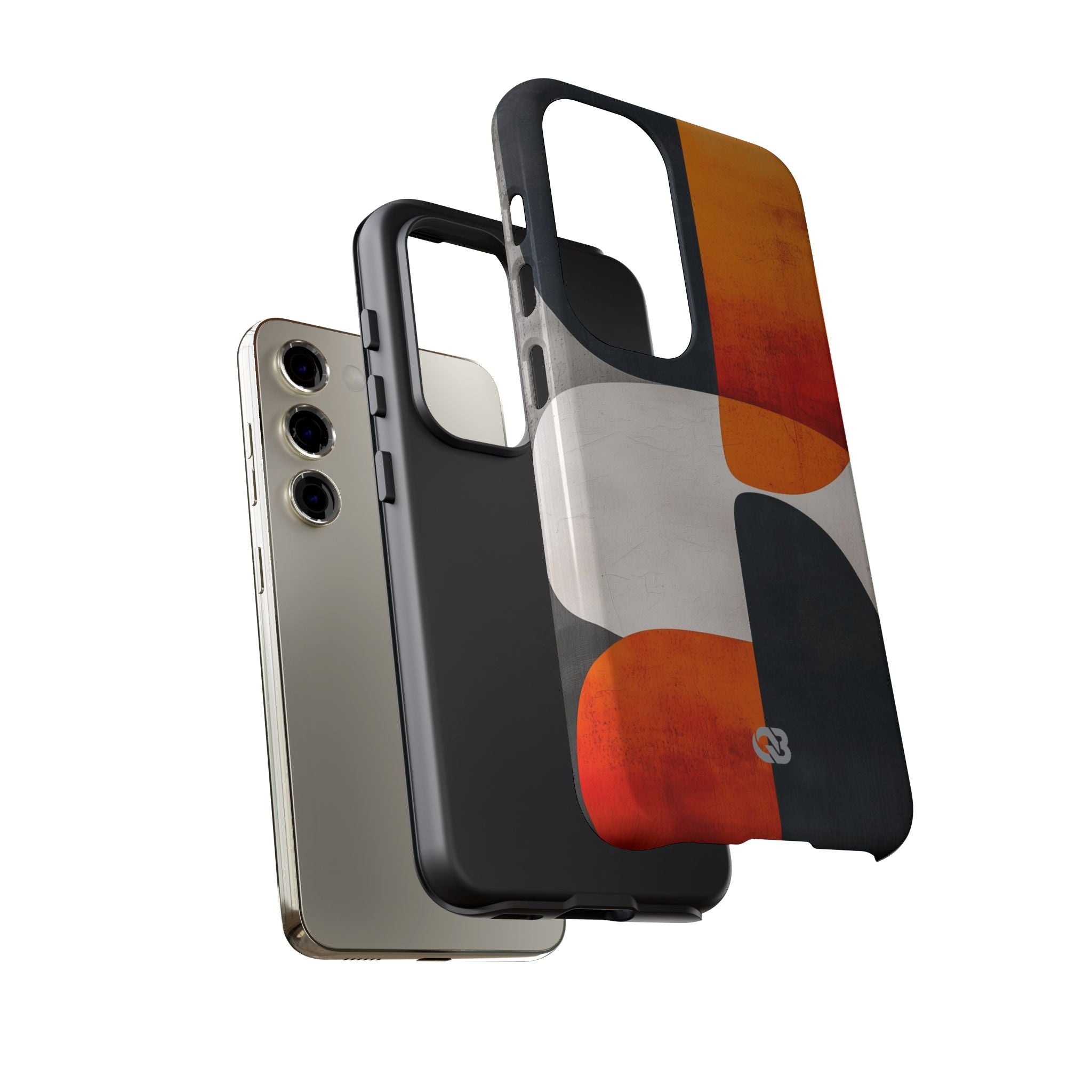 Burnt Amber Flow · Tough Phone Case for Samsung