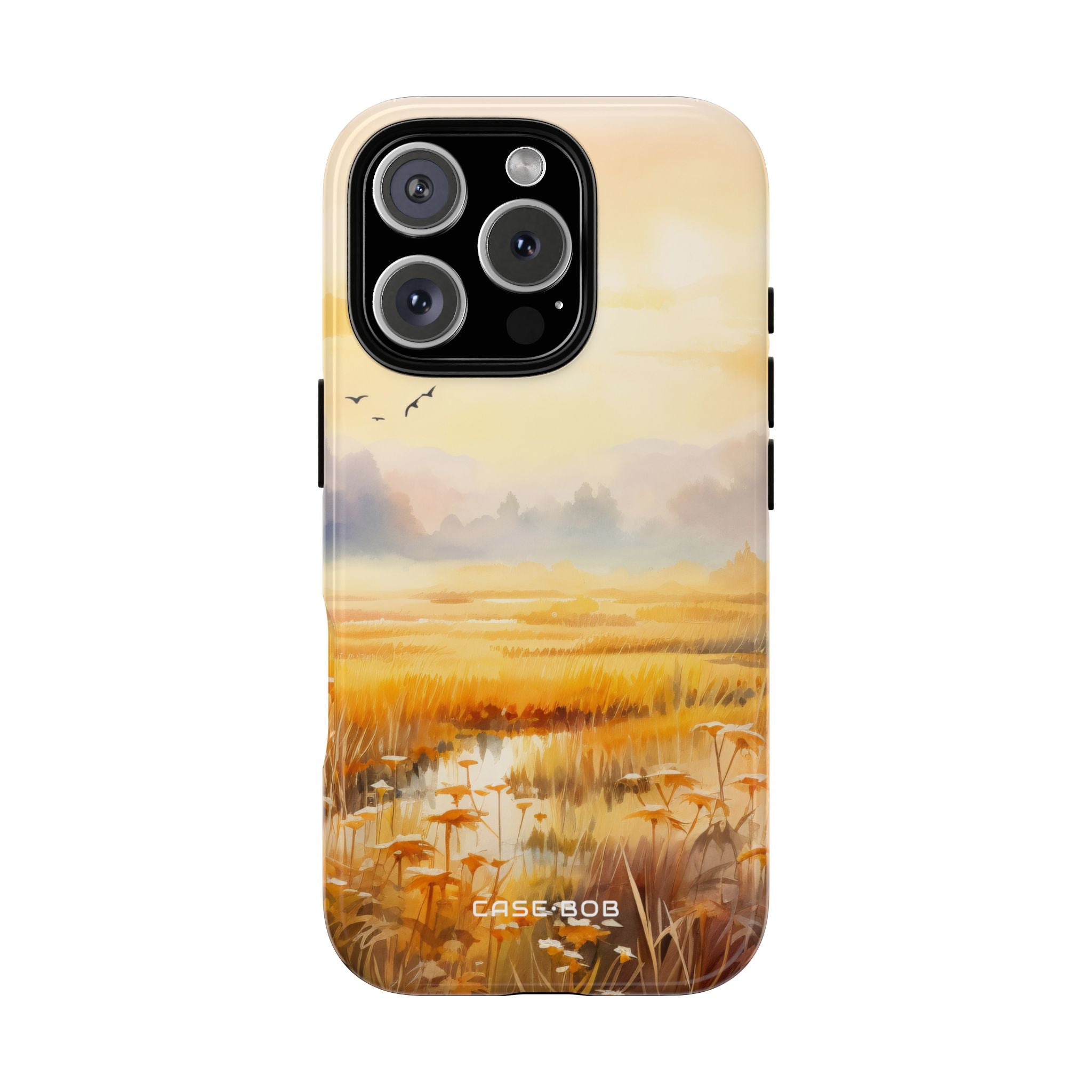 Golden Sunscape iPhone 16 Pro Case - Tough