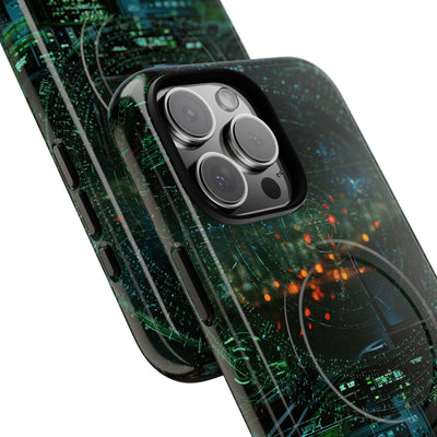 Tactical Avionics HUD · Tough 2.0 Magnetic Phone Case for iPhone · Green