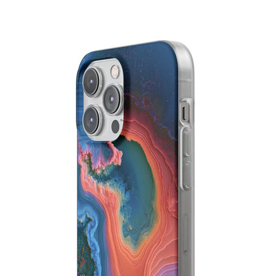 Luminous Resonance · Lite Phone Case for iPhone ·  Blue