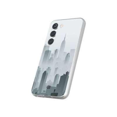 Grey Lite Phone Case for Samsung - Steel Mist Skyline