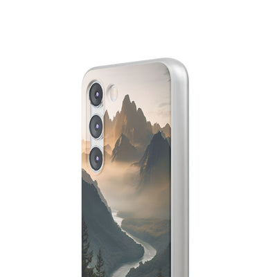 Golden Summit Valley · Soft Handyhülle für Samsung