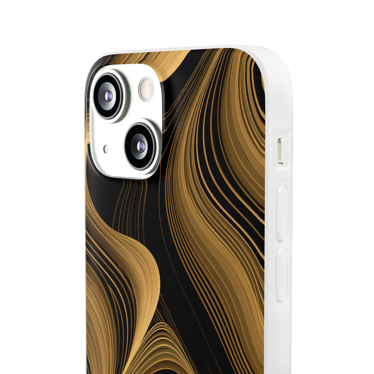 Gilded Contour · Lite Phone Case for iPhone ·  Gold