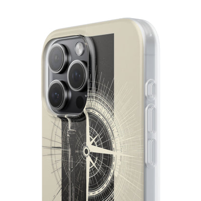 Beige Lite Phone Case for iPhone - Zenith Vector Spire