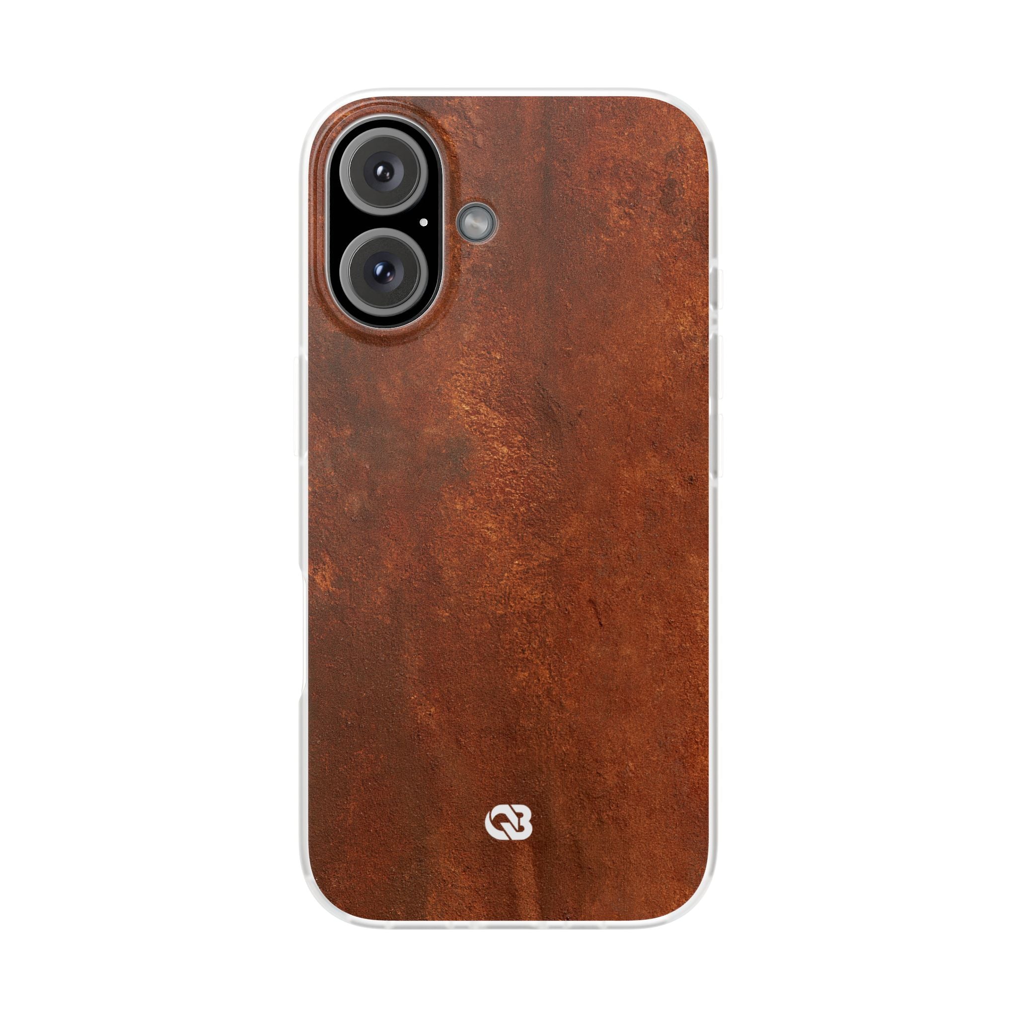 Orange Lite Phone Case for iPhone - Oxidized Iron Crust