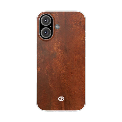 Orange Lite Phone Case for iPhone - Oxidized Iron Crust