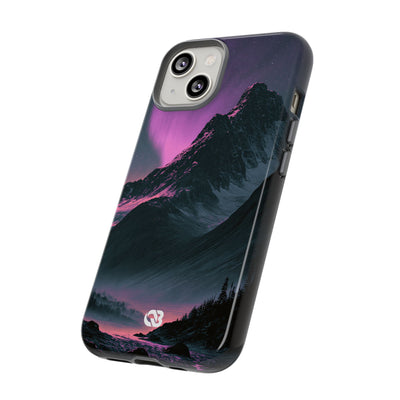 Arctic Aurora Summit · Tough Phone Case for iPhone · Black