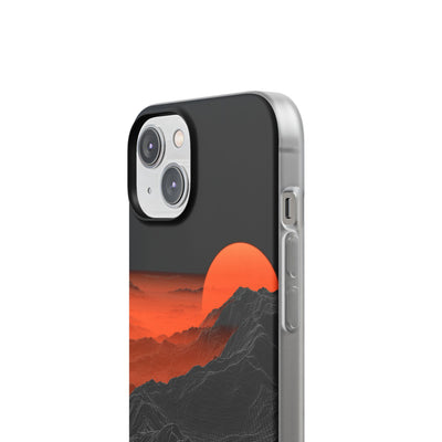 Solar Ridge Mesh · Lite Phone Case for iPhone ·  Black