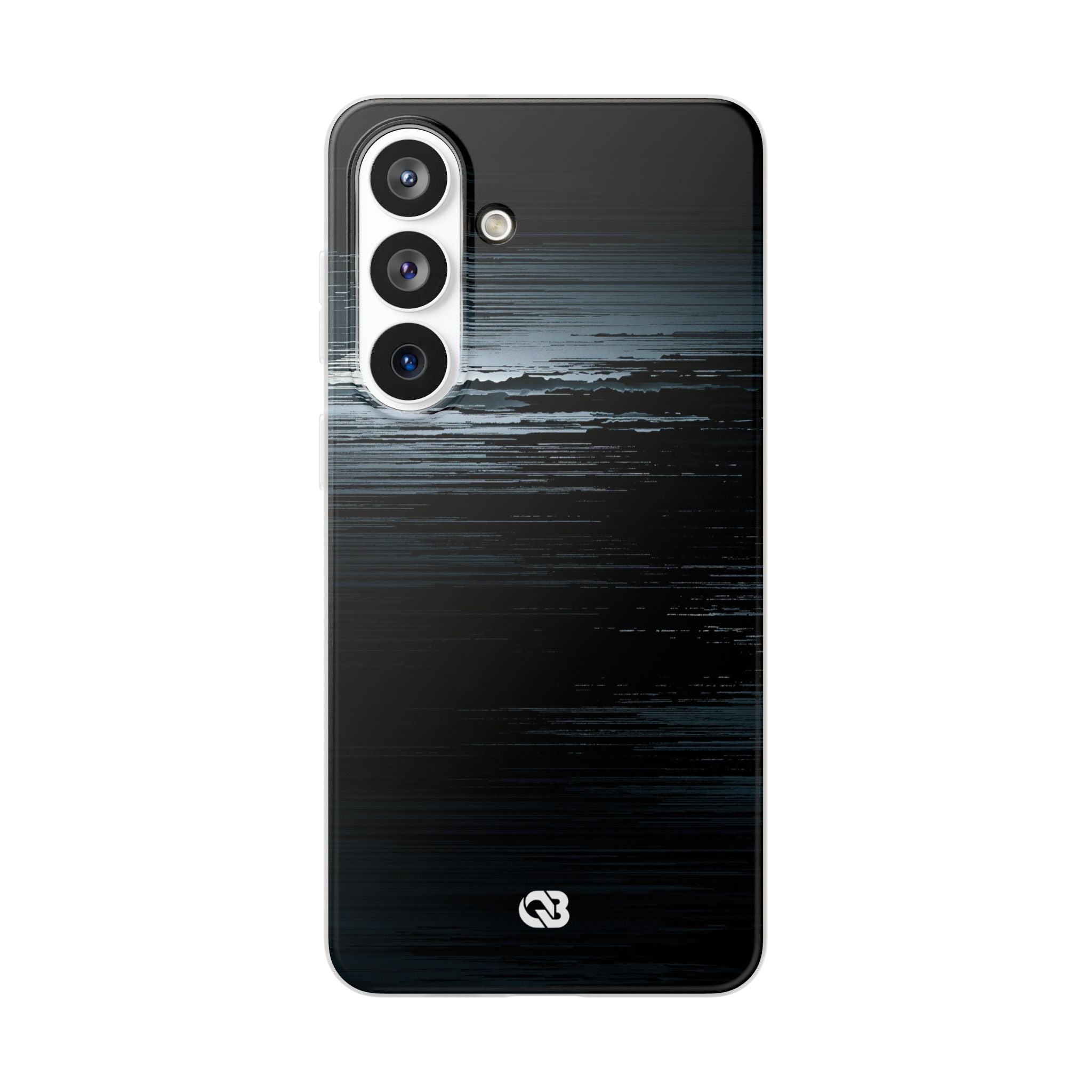Black Lite Phone Case for Samsung - Frozen Signal Glitch