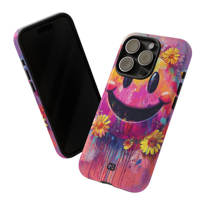 Vivid Grin Graffiti · Tough Phone Cover for iPhone