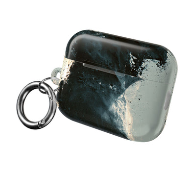 Ashen Dissolution · Hard Case for AirPods & AirPods Pro · Black