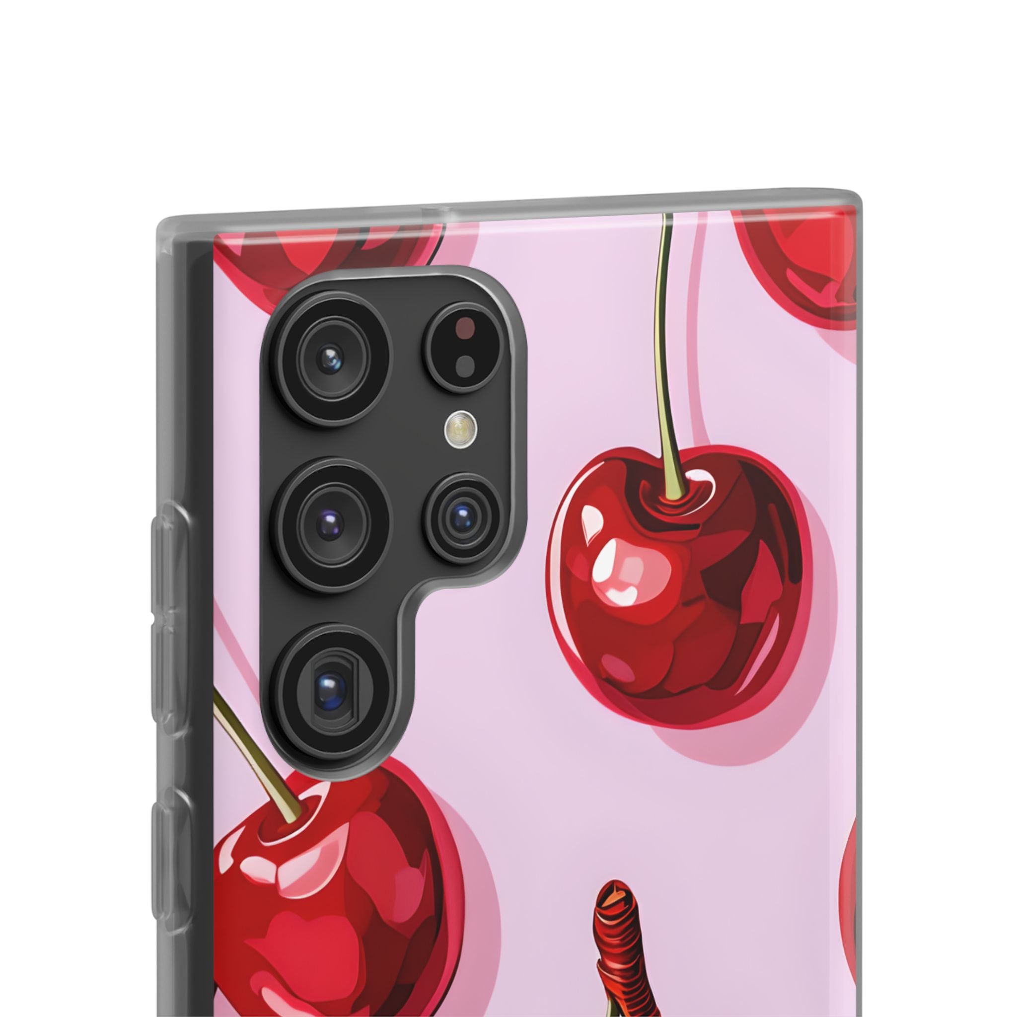 Ruby Gloss Cherry · Soft Handyhülle für Samsung