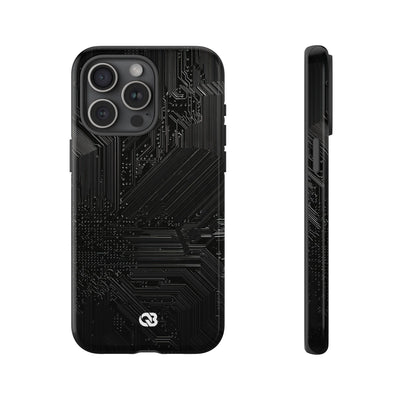 Obsidian Circuitry · Tough Phone Case for iPhone · Black