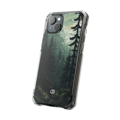Misty Pine Shadow · Impact Phone Case for iPhone · Magsafe