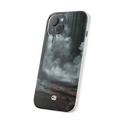 Shadowed Pine Mist · Lite Phone Case for iPhone ·  Black