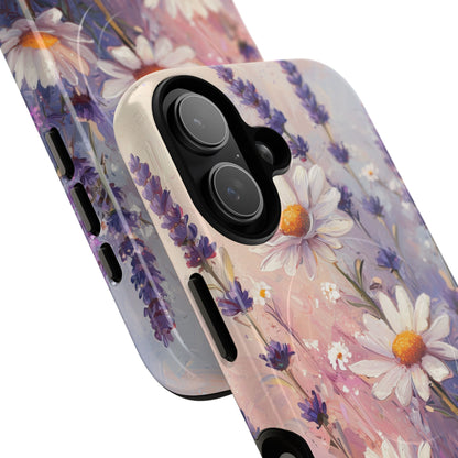 Daisy Lavender Bloom iPhone 17 Case - Tough+ - CASE•BOB