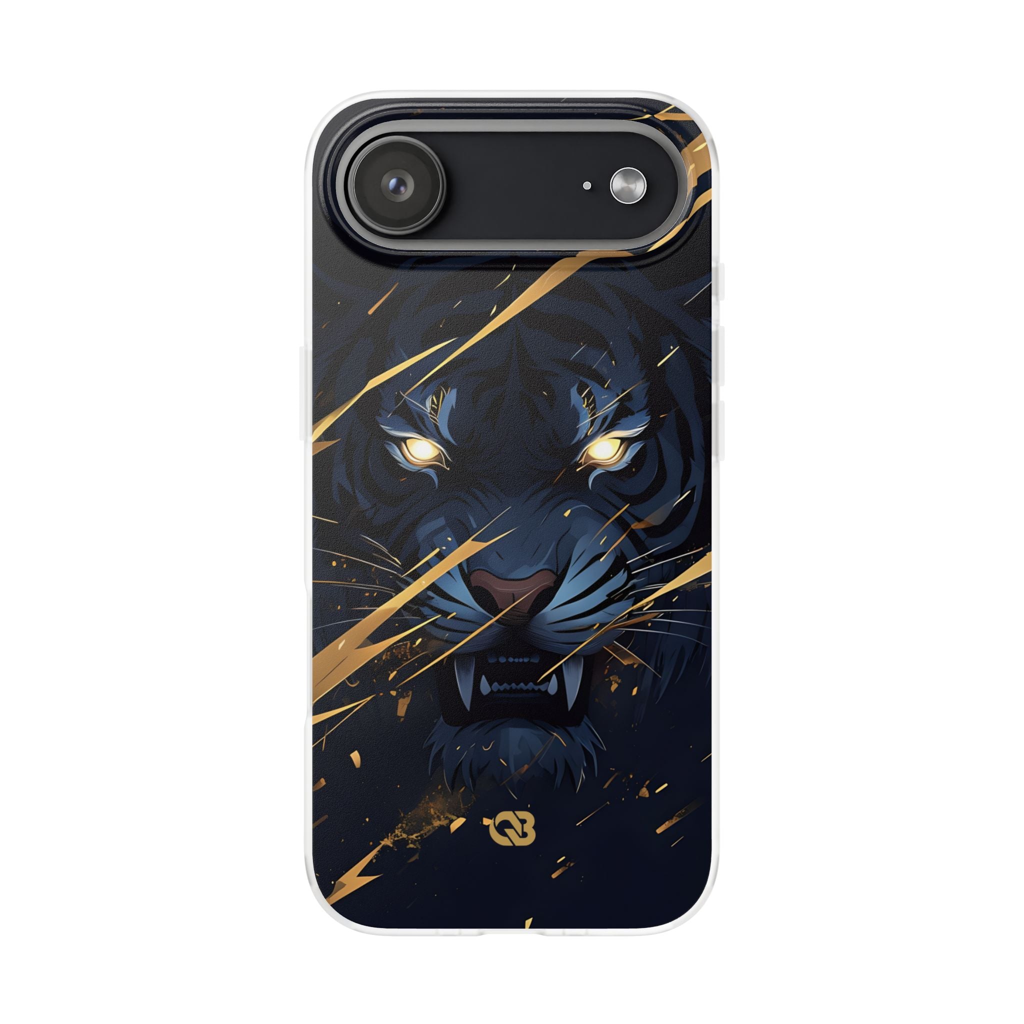 Obsidian Gold Predator · Soft Coque de téléphone pour iPhone