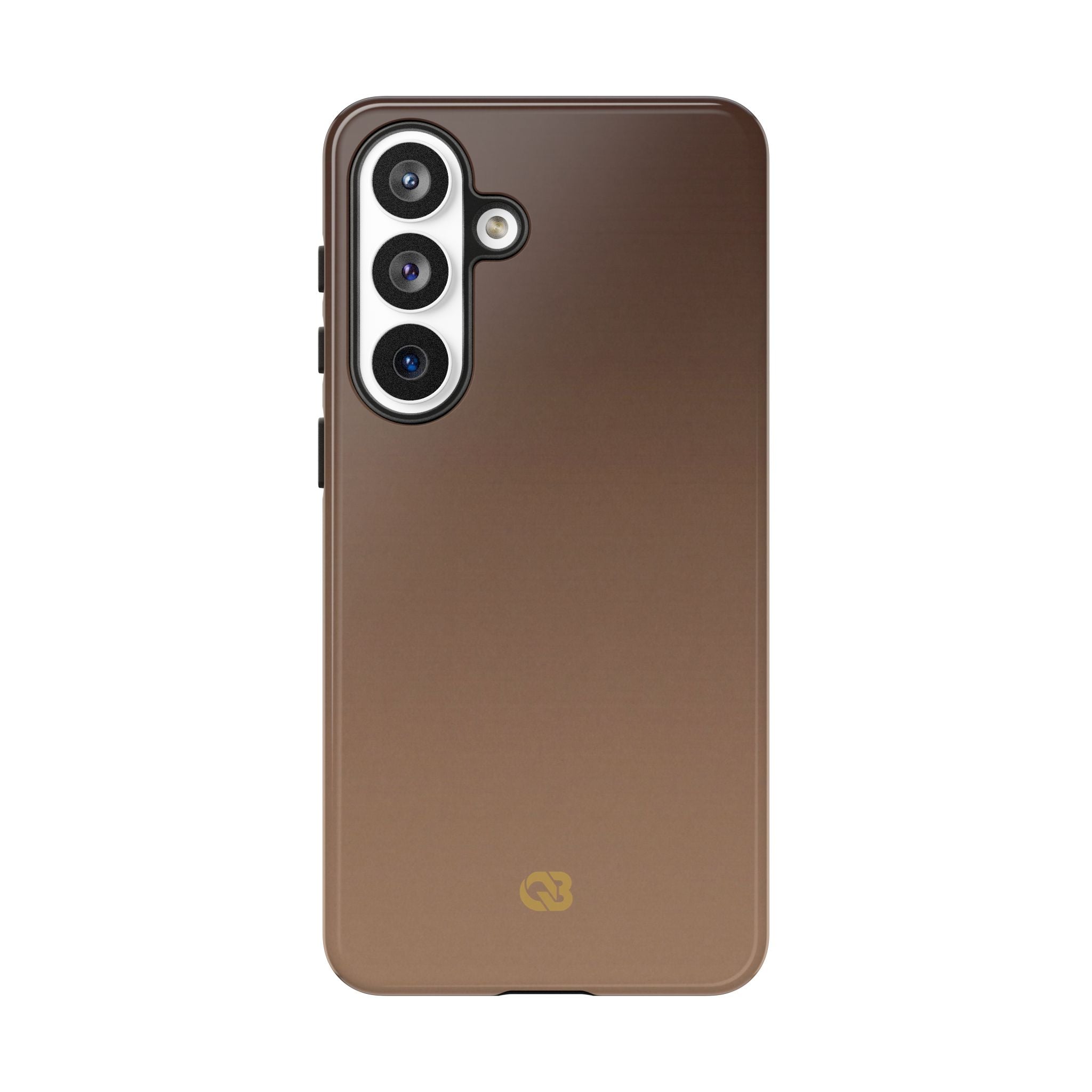 Brown Tough Phone Case for Samsung - Smoked Caramel Fade