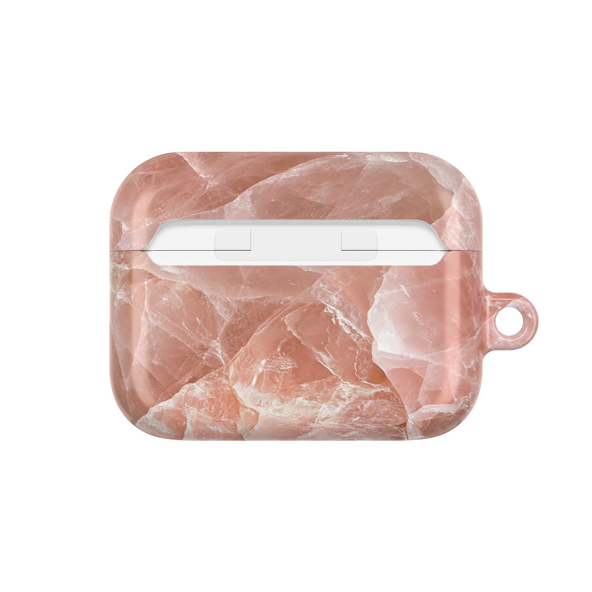 Rose Quartz Facet · Hard Case for AirPods & AirPods Pro · Pink