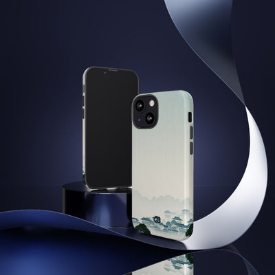Misty Dynasty Horizon · Tough Phone Case for iPhone · Blue