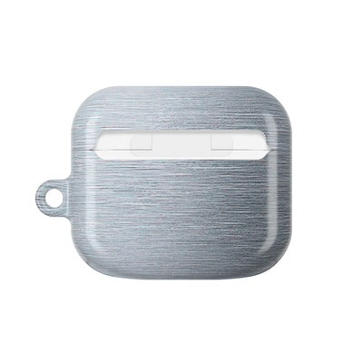 Brushed Aluminum · Hard Case for AirPods & AirPods Pro · Silver