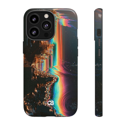 Prismatic Circuit · Tough Phone Case for iPhone · Black