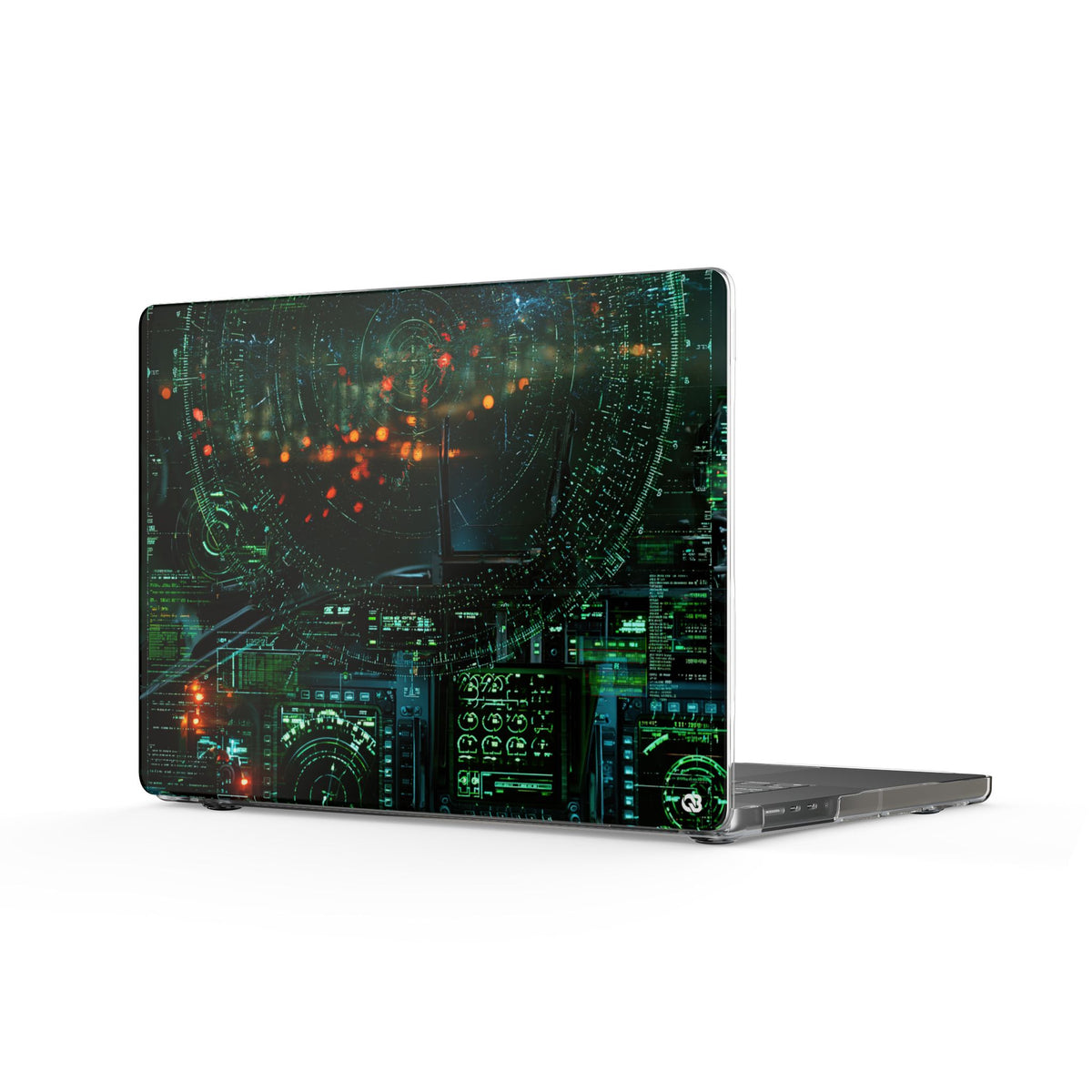 Tactical Avionics HUD · Clear Hard Case for MacBook · Green