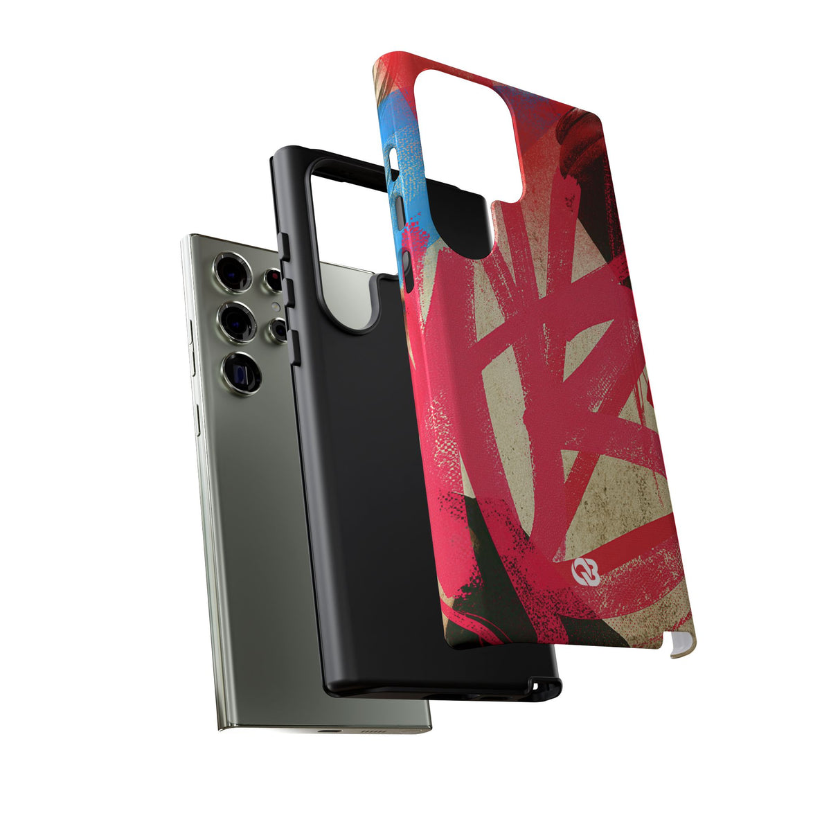 Neon Spray Tag · Tough Phone Case for Samsung · Pink