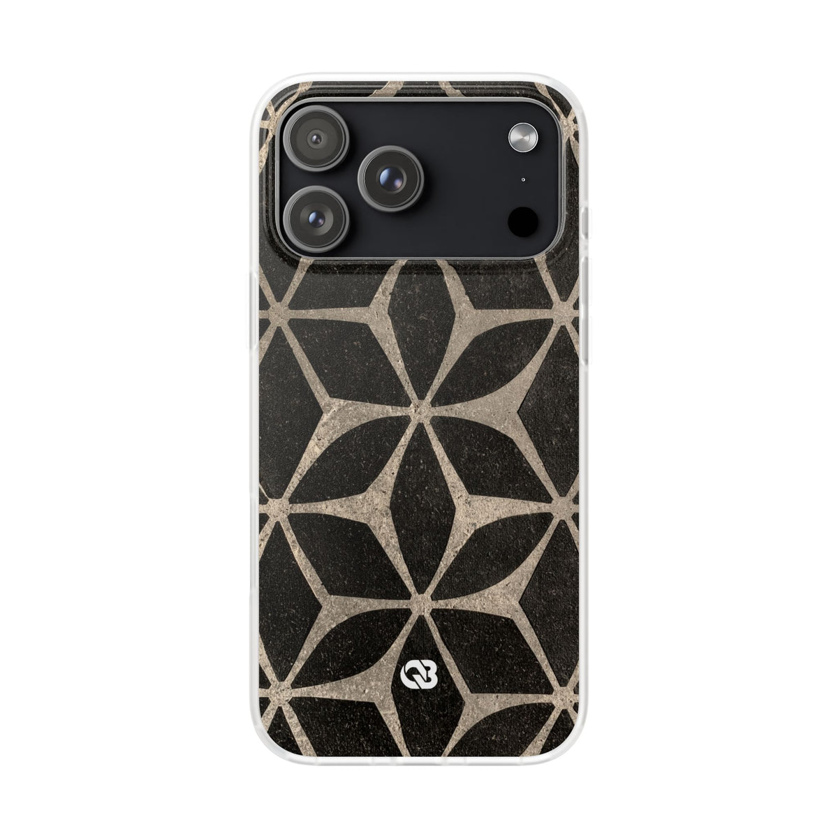 Concrete Mosaic Star · Lite Phone Case for iPhone ·  Black