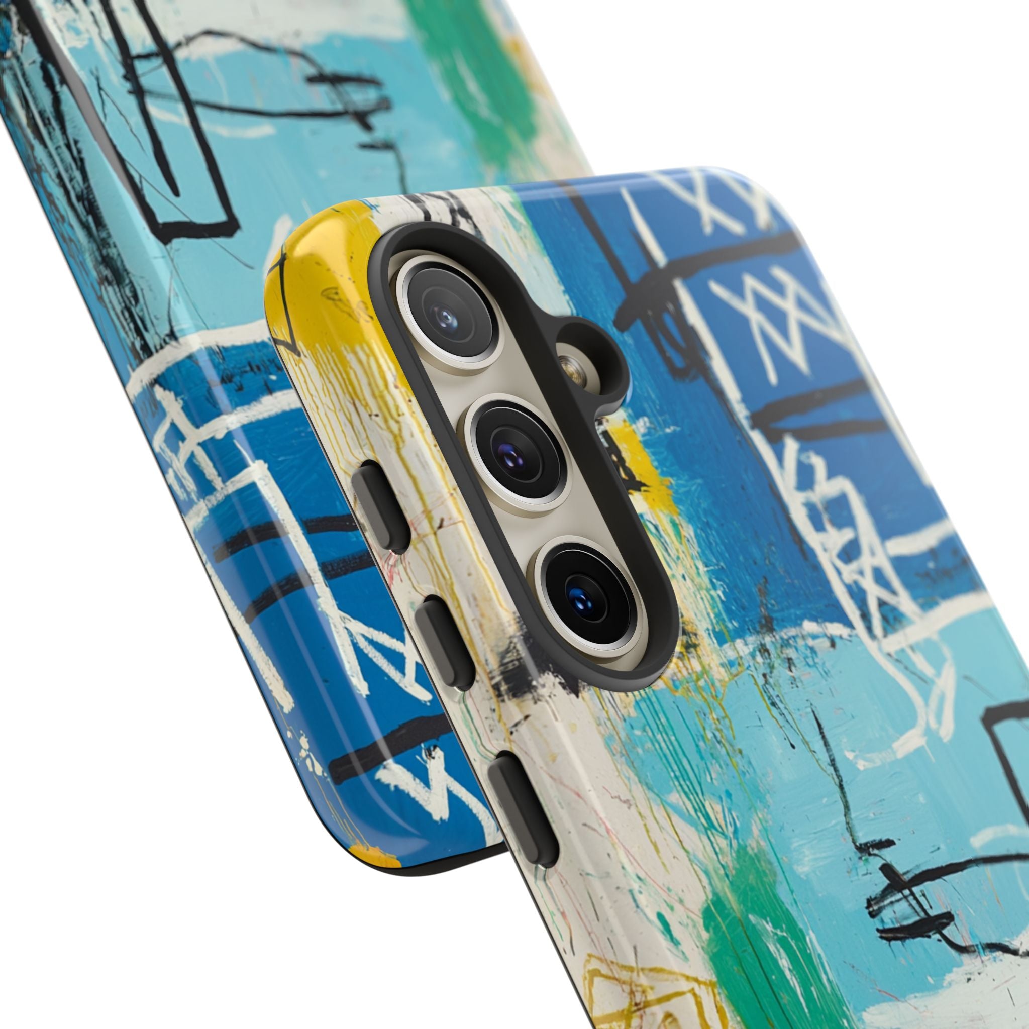 Azure Urban Scribble · Tough Phone Case for Samsung
